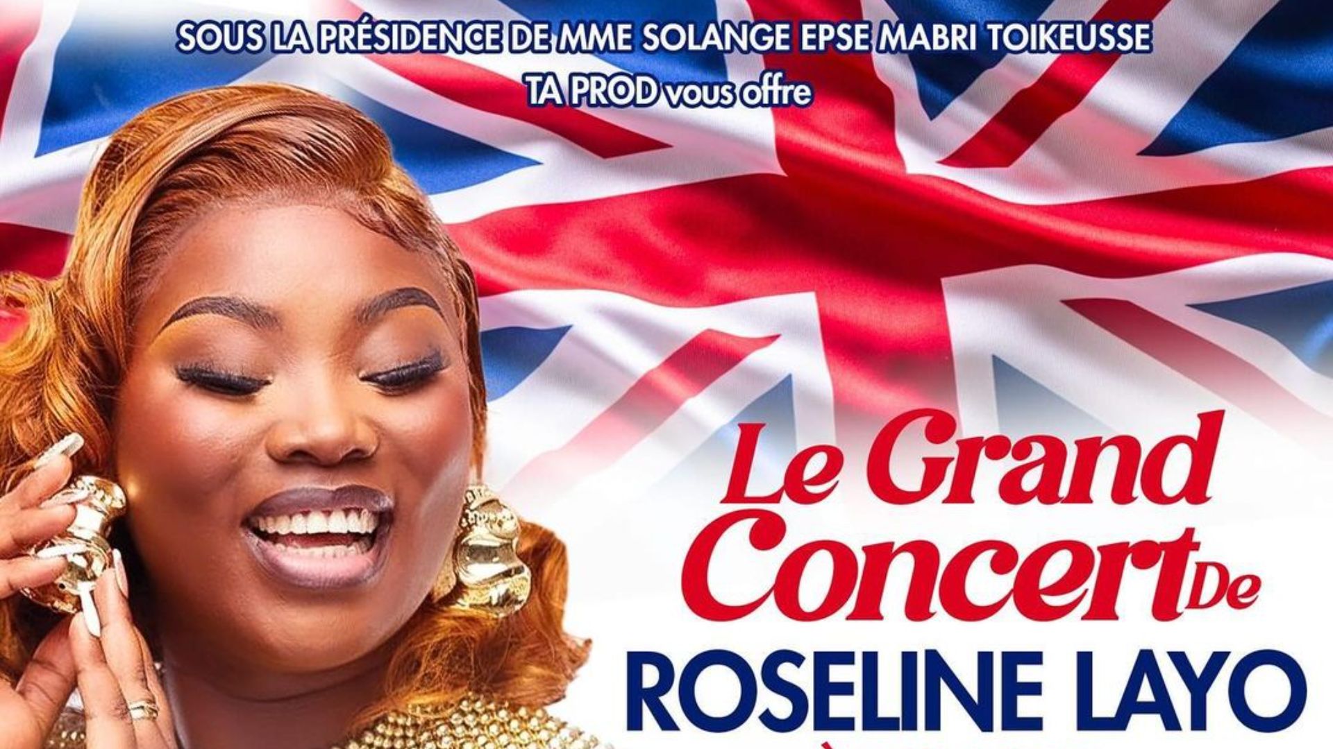 Grand concert de Roseline Layo à Londres