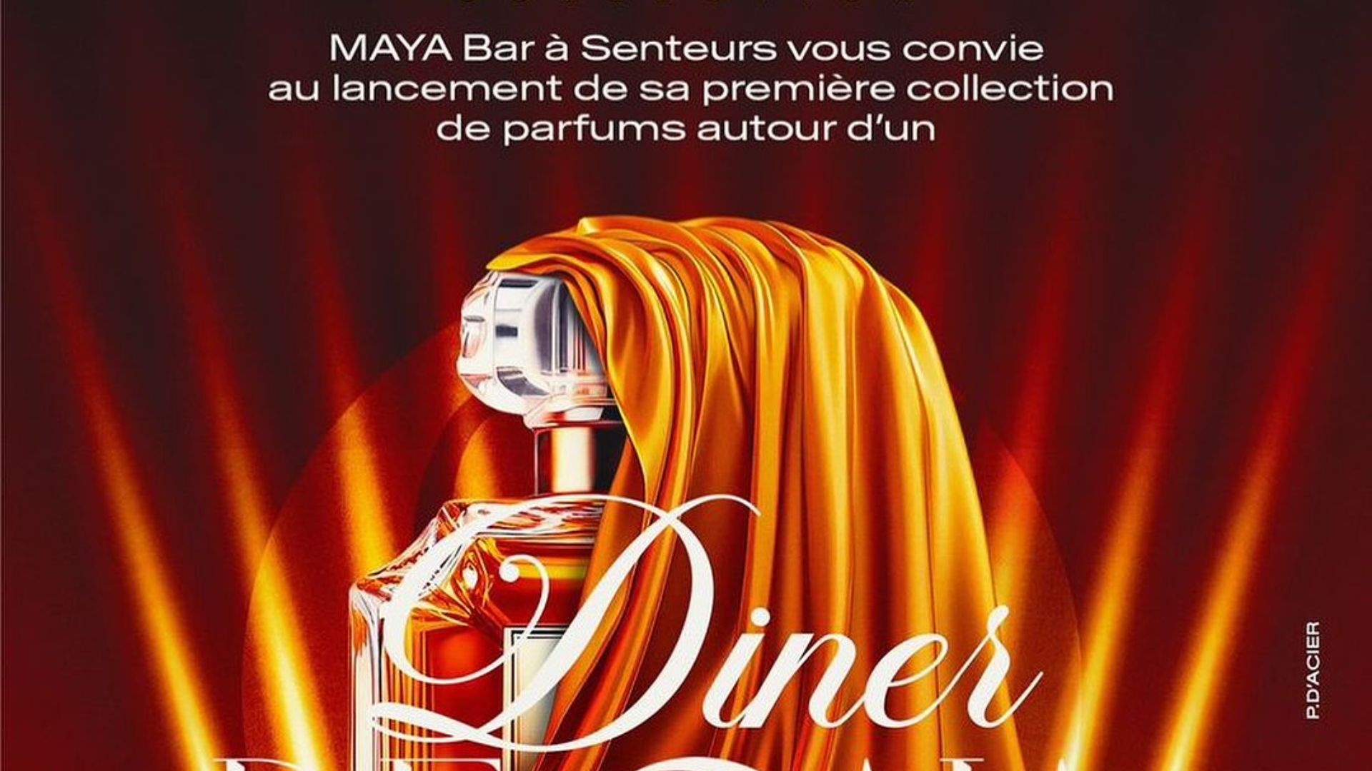 Dinée de Gala - Lancement de Maya Collection